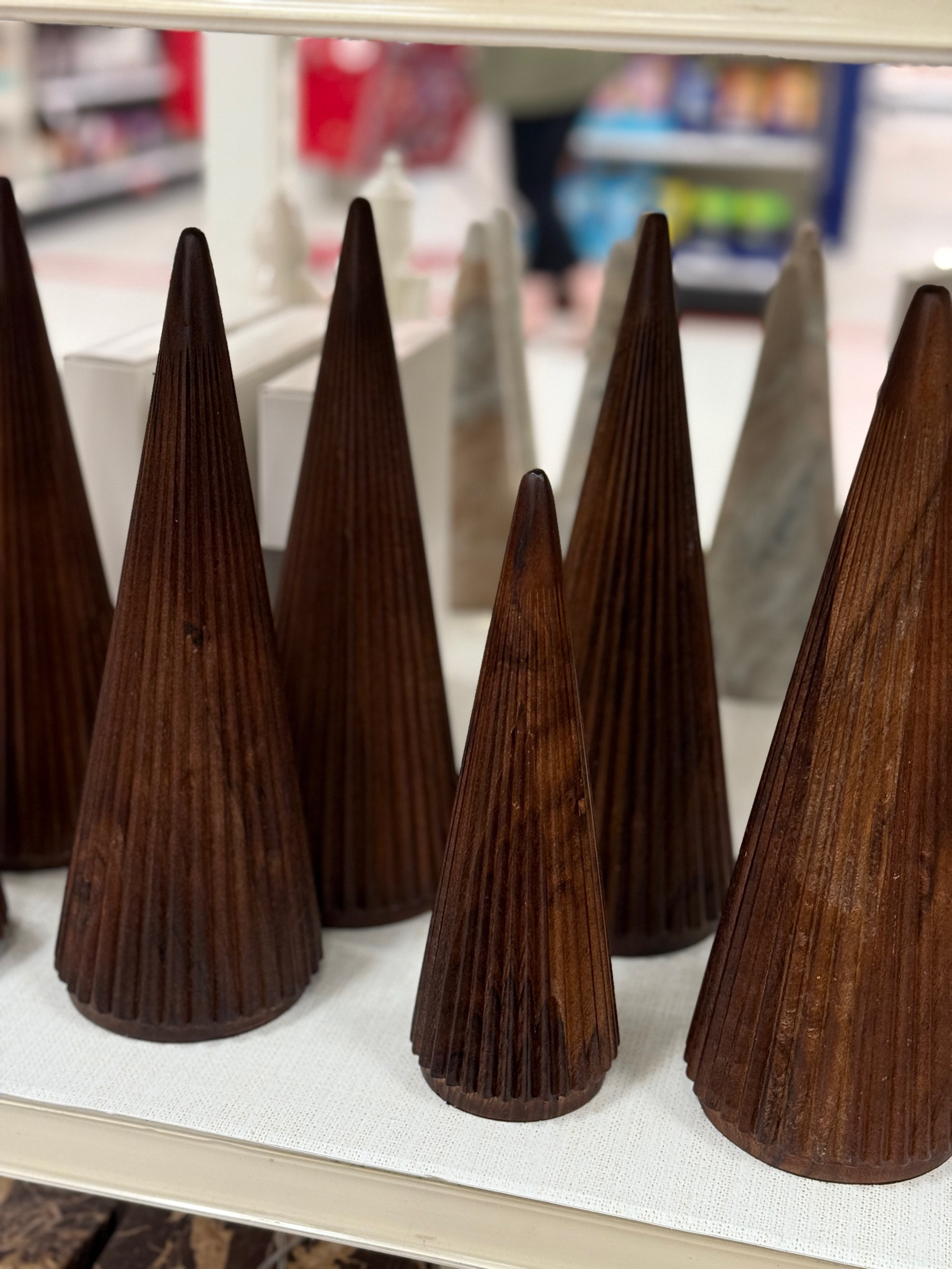 Walnut wood mini Christmas trees. Christmas decor. Target Christmas 

#LTKSeasonal #LTKHome #LTKHoliday