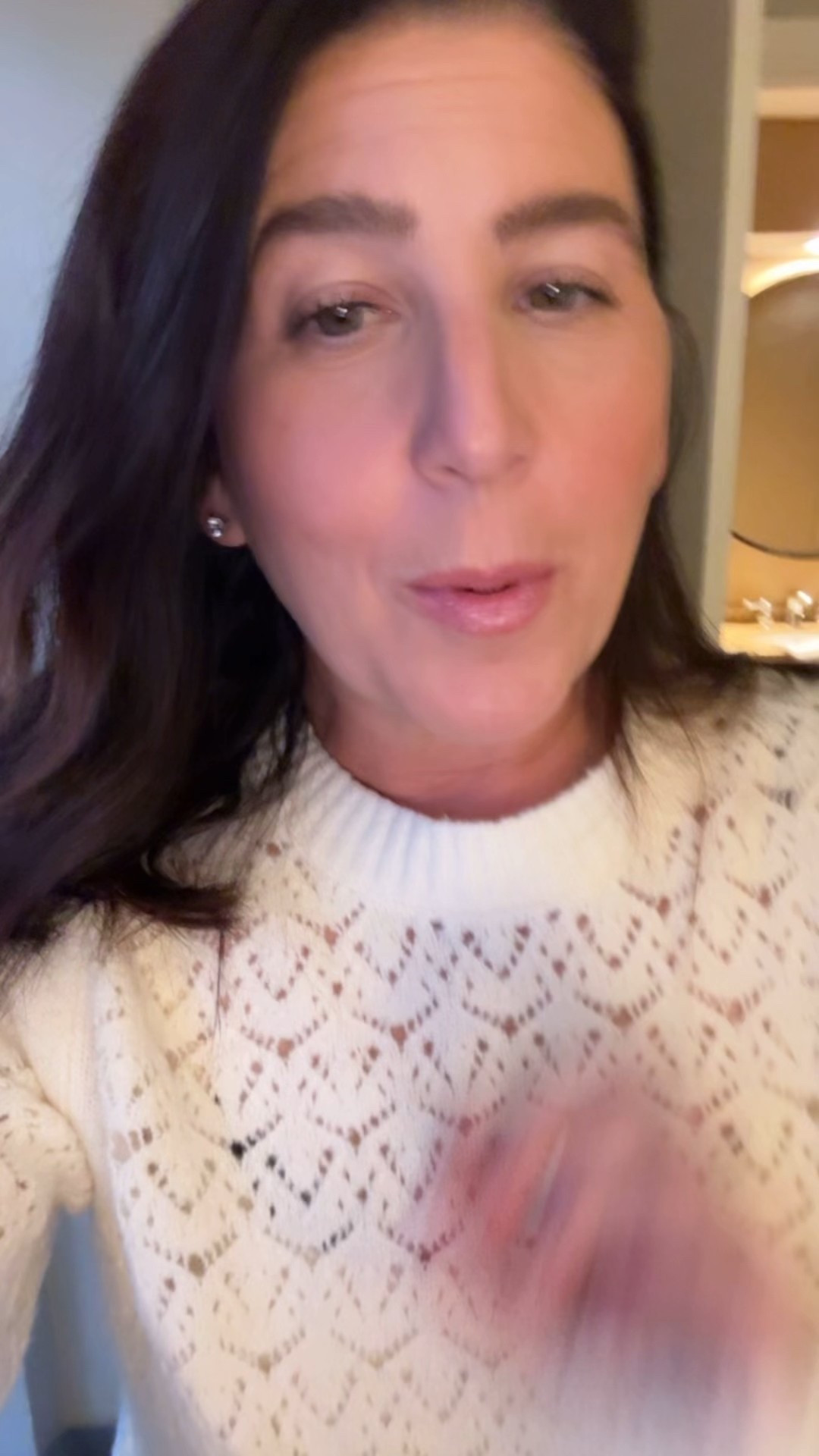 Loving this elevated basic I’m wearing a medium!