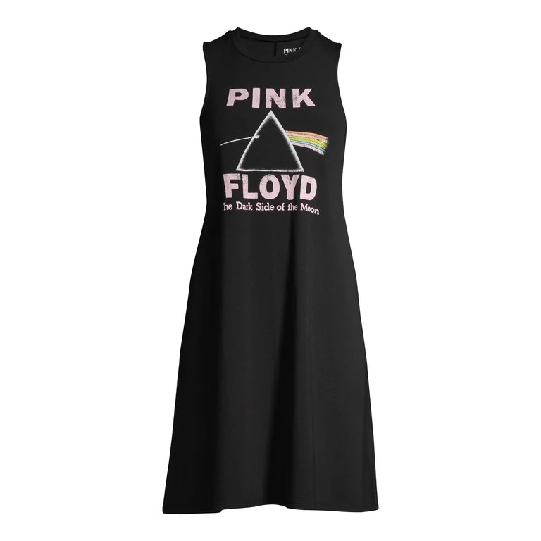 Women's Pink Floyd Graphic Sleeveless Knit Dress | Walmart (US)
