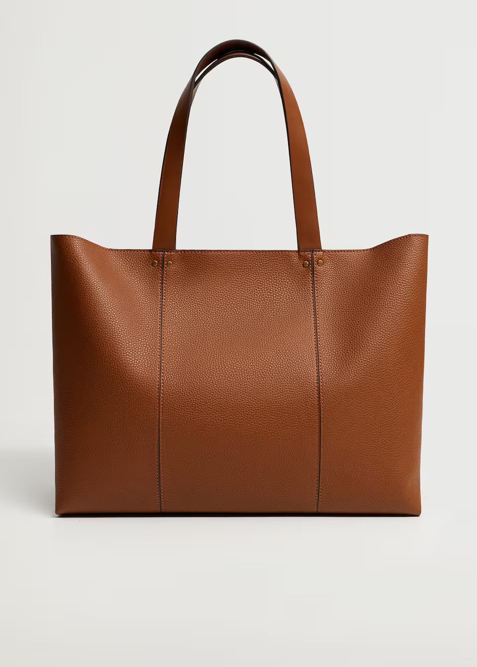 Seam shopper bag | MANGO (US)