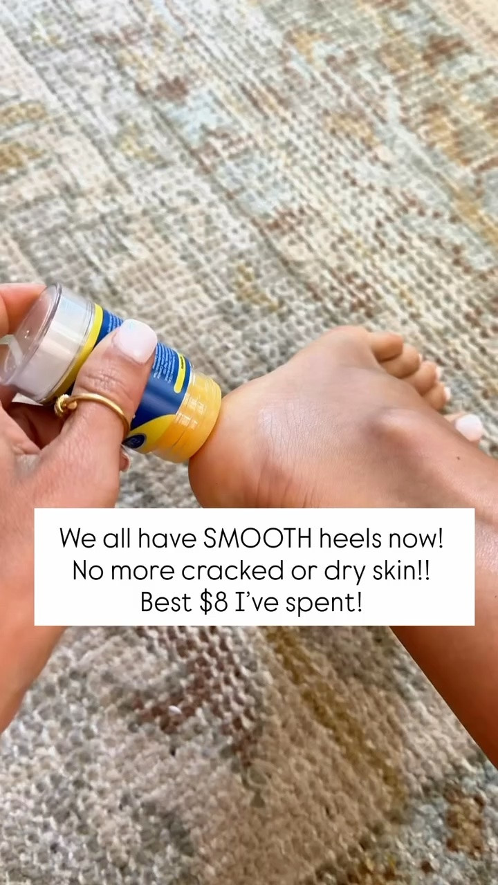 I out this stick on my heel every night and morning and they are incredibly smooth, no longer dry or cracked. If your feet are currently dry or cracked, I will also link this exfoliation spray that can help get the dead skin off. Then, go in with this stick. I rarely have to use the spray anymore and just use the stick in am/pm.

#LTKselfcare #LTKmorningroutine #LTKBeauty