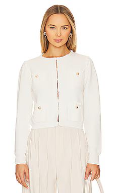 Line & Dot Corey Sweater in Ivory from Revolve.com | Revolve Clothing (Global)