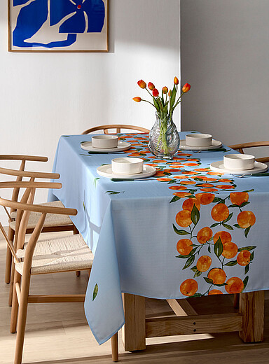 Fresh oranges tablecloth | Simons