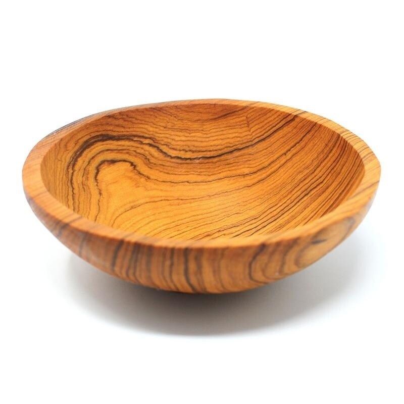 Hand-carved Olive Wood 5.5-inch Bowl (Kenya) (Handcarved Olive Wood Bowl 6 inch) | Bed Bath & Beyond