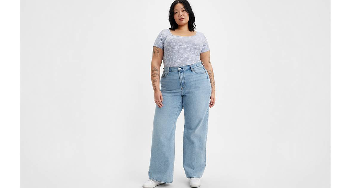 Ribcage Wide Leg Women's Jeans (plus Size) | LEVI'S (US)