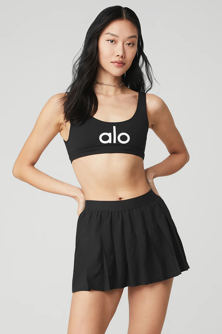 Ambient Logo Bra | Alo Yoga (US)