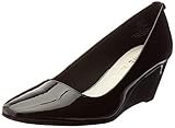 Anne Klein Women's Isley Wedge Pump, Black, 6.5 M US | Amazon (US)