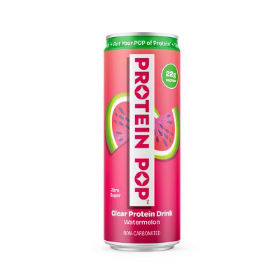 Protein Pop Watermelon Clear Protein Drink 12floz | Target