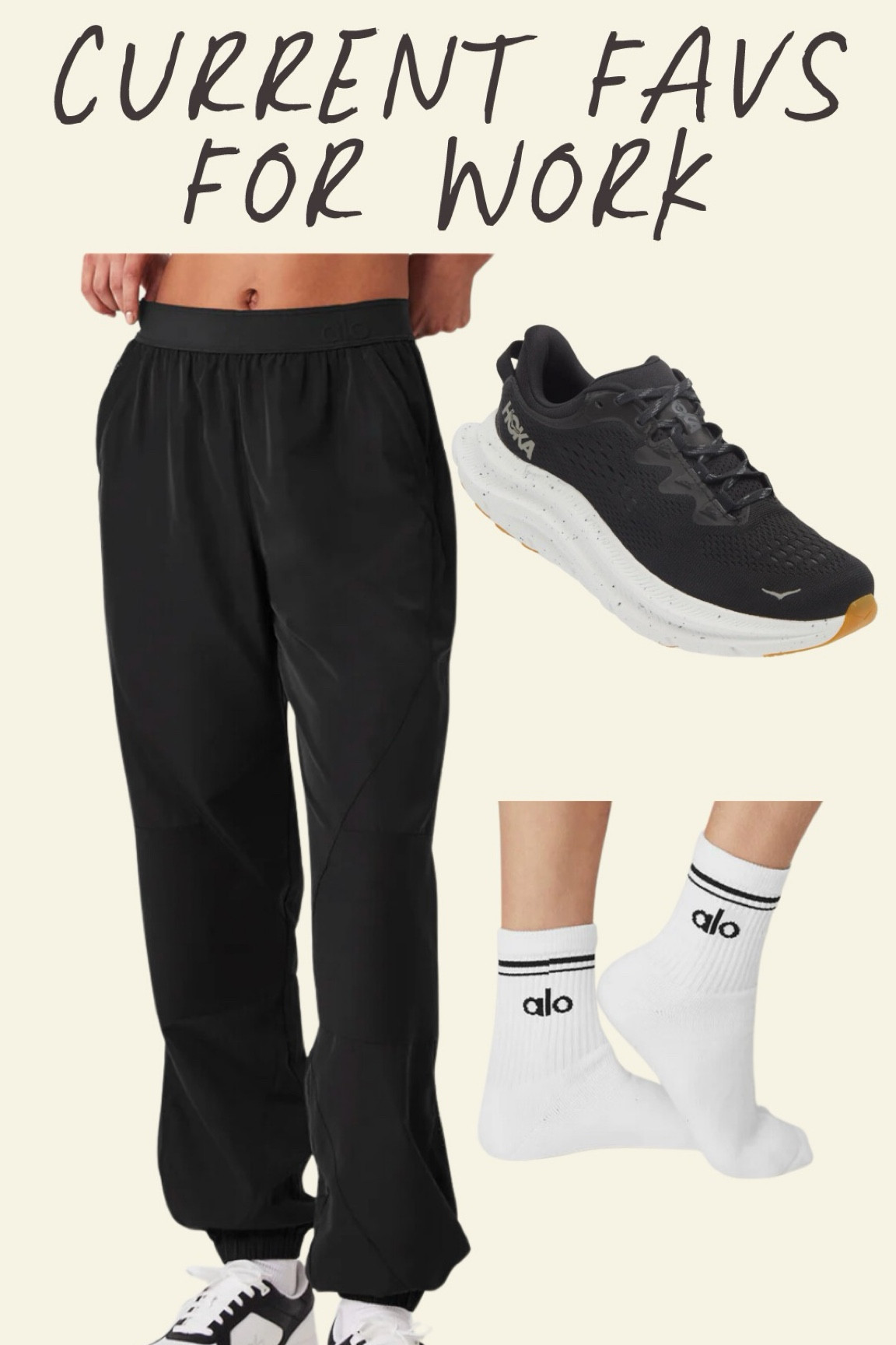 A few work pieces Brandie can’t live without 🖤