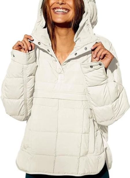 I’m obsessed with this cute puffer coat pullover jacket! Comes in a handful of colors

#LTKSeasonal #LTKsalealert #LTKtravel