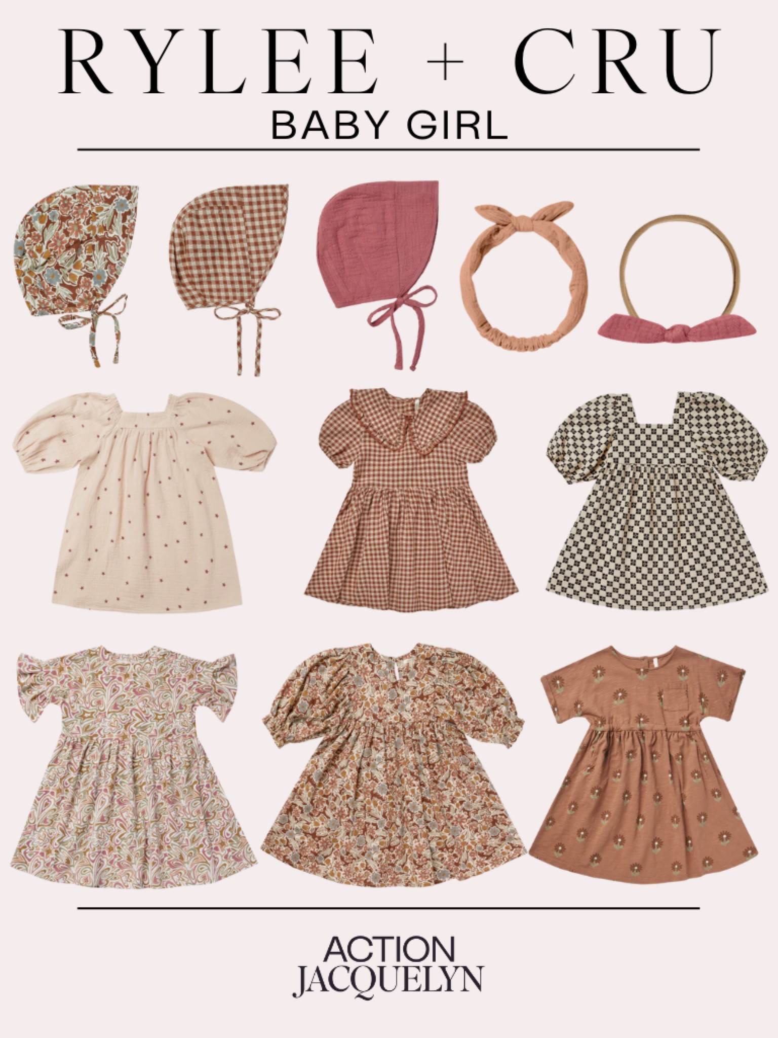 Adorable baby girl dresses and hair accessories from Rylee + Cru—just too cute to handle! 🎀✨ #RyleeAndCru #BabyFashion #AdorableDresses #HairAccessories #CutenessOverload



#LTKbaby #LTKstyletip