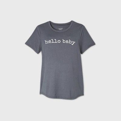 Short Sleeve Graphic Maternity T-Shirt - Isabel Maternity by Ingrid & Isabel™ | Target