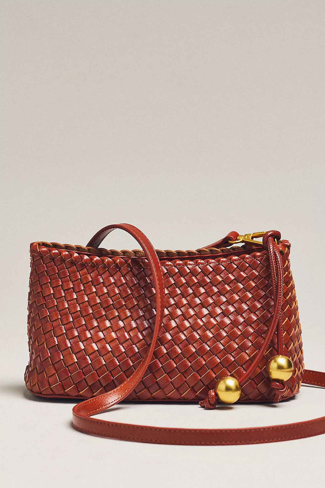 By Anthropologie Woven Mini Sling Crossbody Bag | Anthropologie (US)