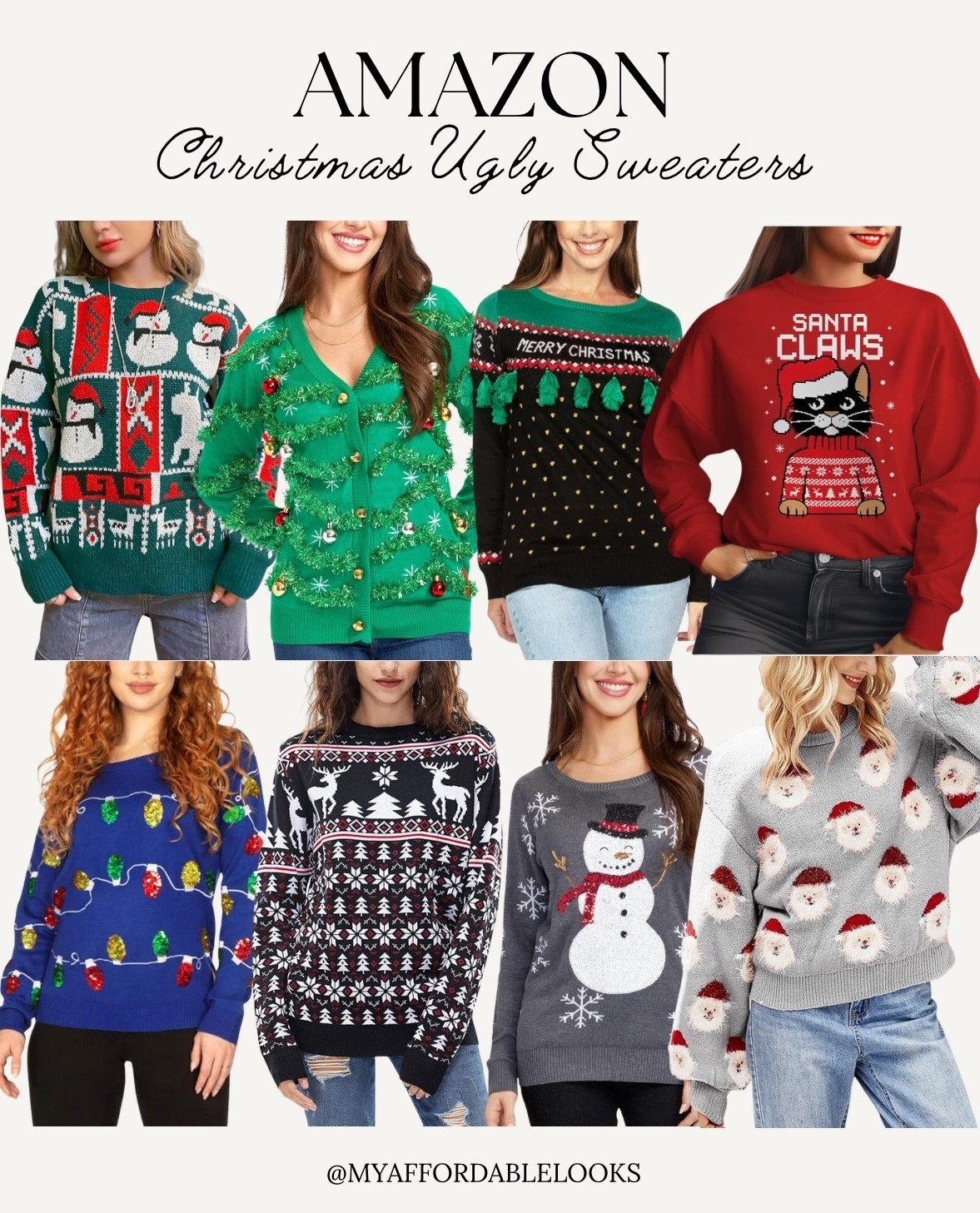Christmas Ugly Sweaters

#LTKHoliday #LTKSeasonal 
#LTKootd