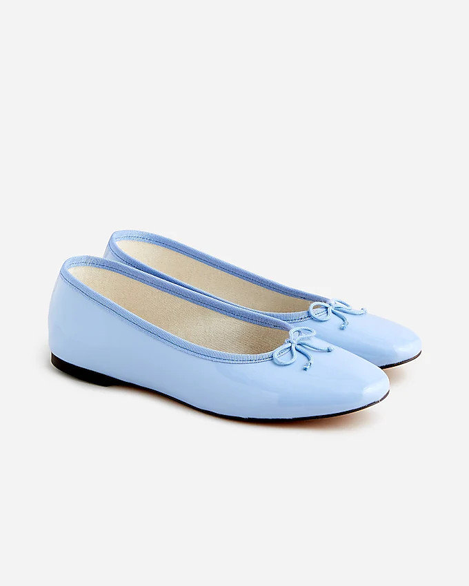 Zoe ballet flats in Italian patent leather | J. Crew US