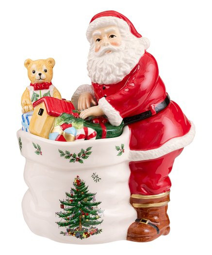Spode Christmas Tree Santa Candy Jar | Best Price and Reviews | Zulily | Zulily