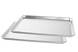 Nordic Ware Naturals Big Baking Sheet, 2 Pack, Silver | Amazon (US)