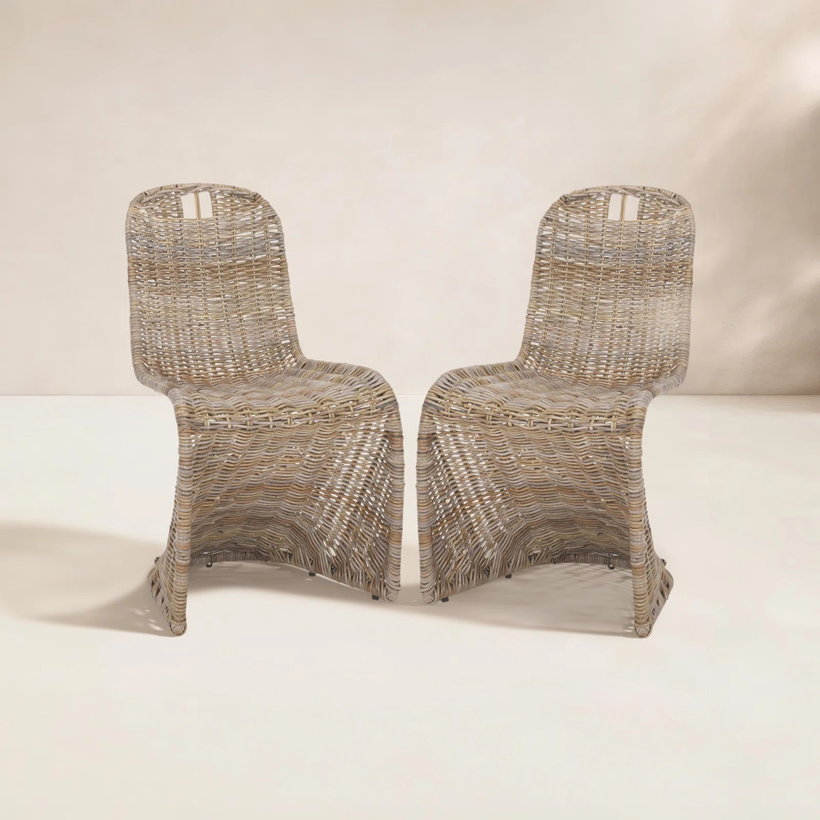 Joss & Main Celeste Outdoor Wicker Dining Chair & Reviews | Wayfair | Wayfair North America
