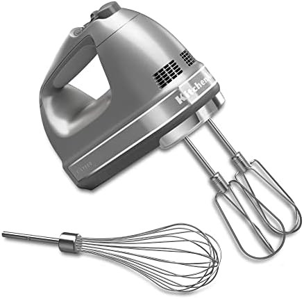 Kitchen Aid KHM7210CU 7-Speed Hand Mixer, Contour Silver | Amazon (CA)