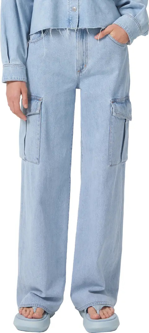 Minka Wide Leg Cargo Jeans | Nordstrom
