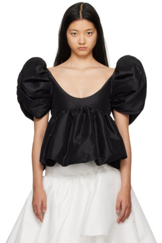 Kika Vargas - Black Chiara Blouse | SSENSE