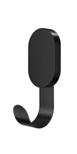 3M CLAW 25 lb. 2 Drywall Black Hooks & 2 Extra Picture Hangers, Heavyweight Hanging Solution for ... | Amazon (US)