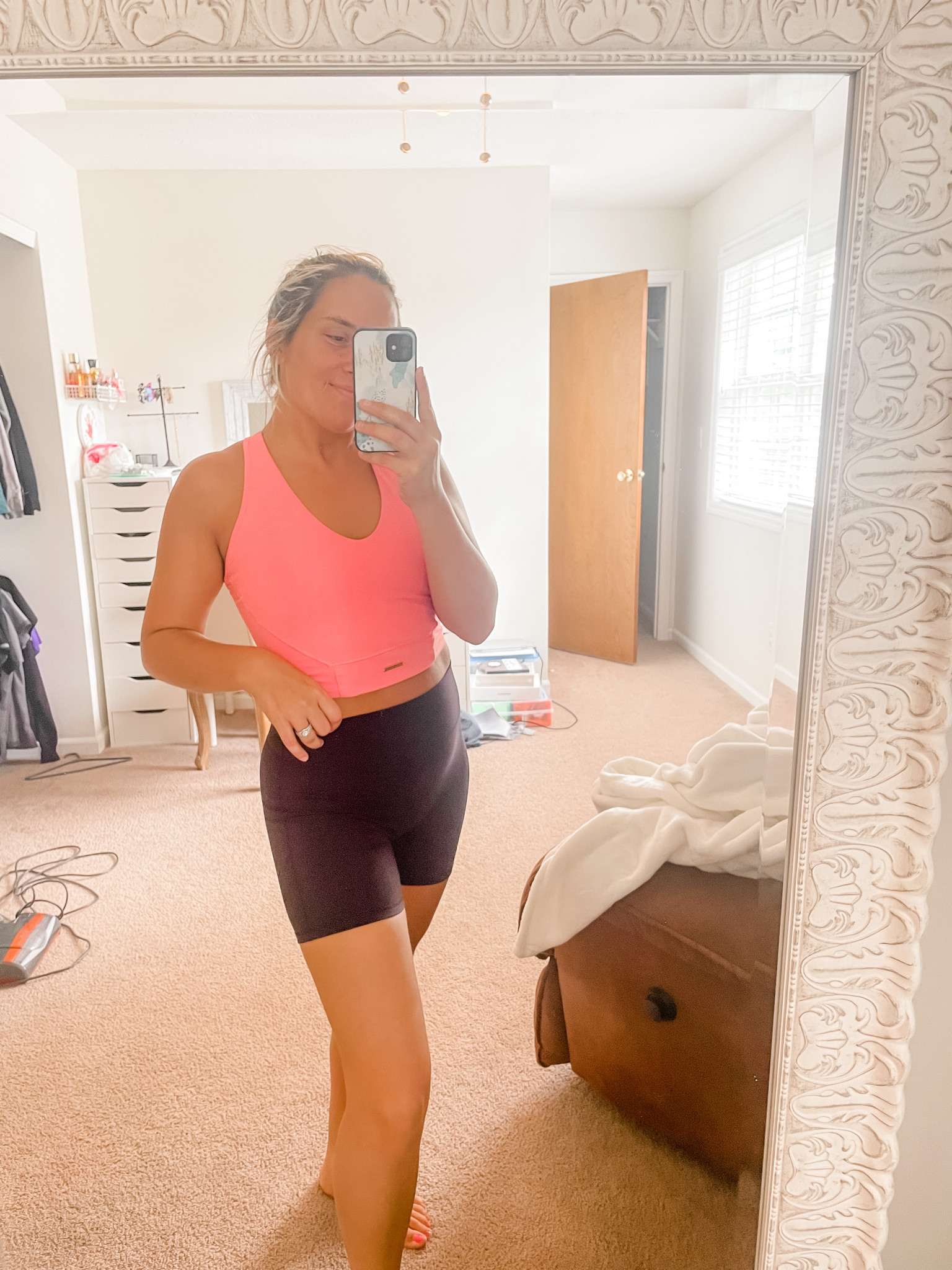 Forgot how much I loved this top from #gymshark. BUFFBUNNY legacy shorts are the most comfortable athletic shorts I own. 

#LTKfit #LTKunder50 #LTKstyletip