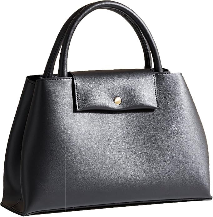 SUNLIGHT LEAVES Vegan Leather Small Tote For Women Vintage Top Handle Satchel Purse Shopping Bag ... | Amazon (US)