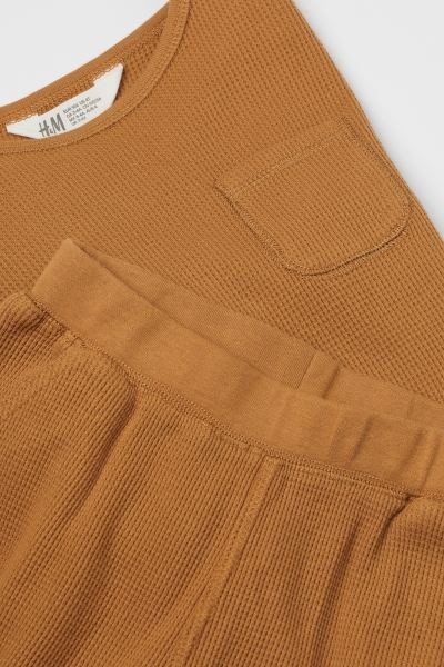 2-piece Waffled Jersey Set | H&M (US + CA)