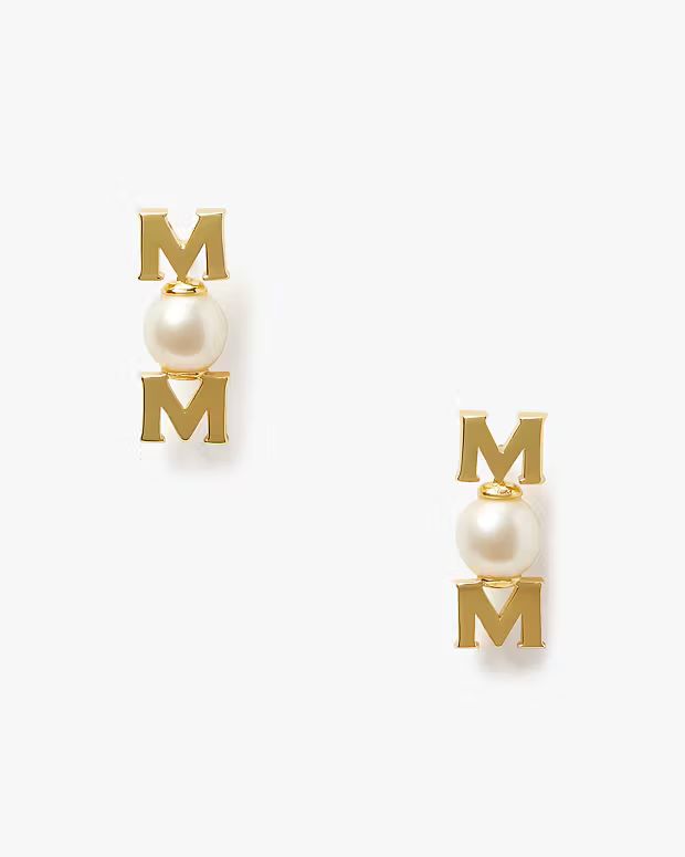 Love You, Mom Studs | Kate Spade (US)