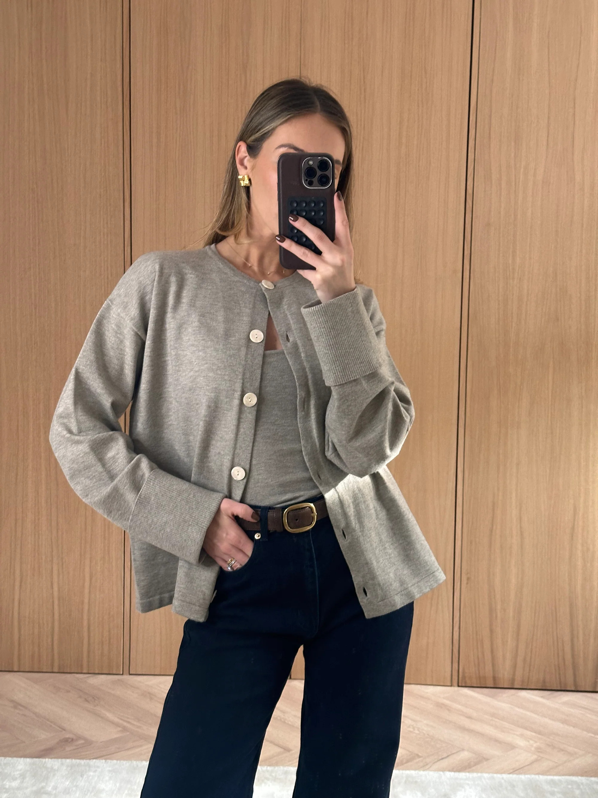 Elani Knit Cardigan and Cami Set | Pretty Lavish (UK)