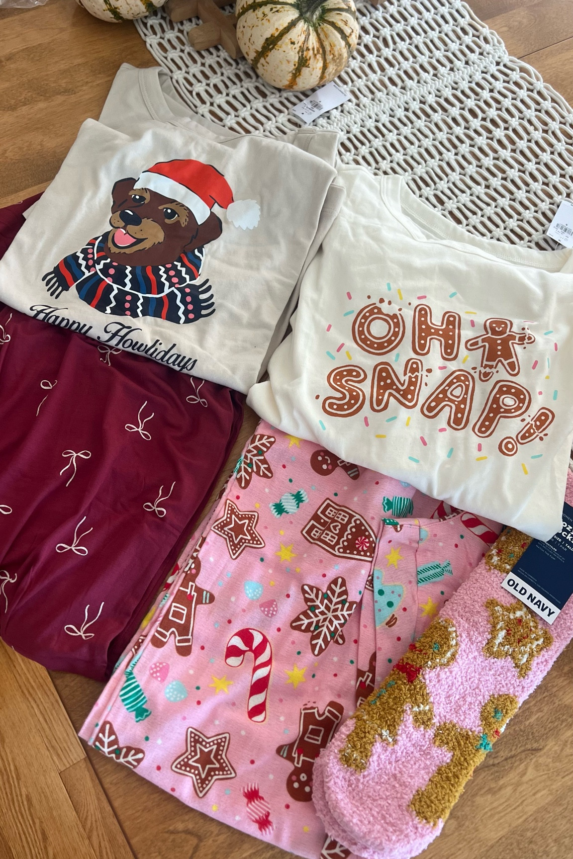 Old Navy Christmas Pajamas!! ❄️☃️🎄 I ordered a size small in tops & bottoms! VIRAL on TikTok & also sold out! 

#LTKGiftGuide #LTKHoliday #LTKSeasonal