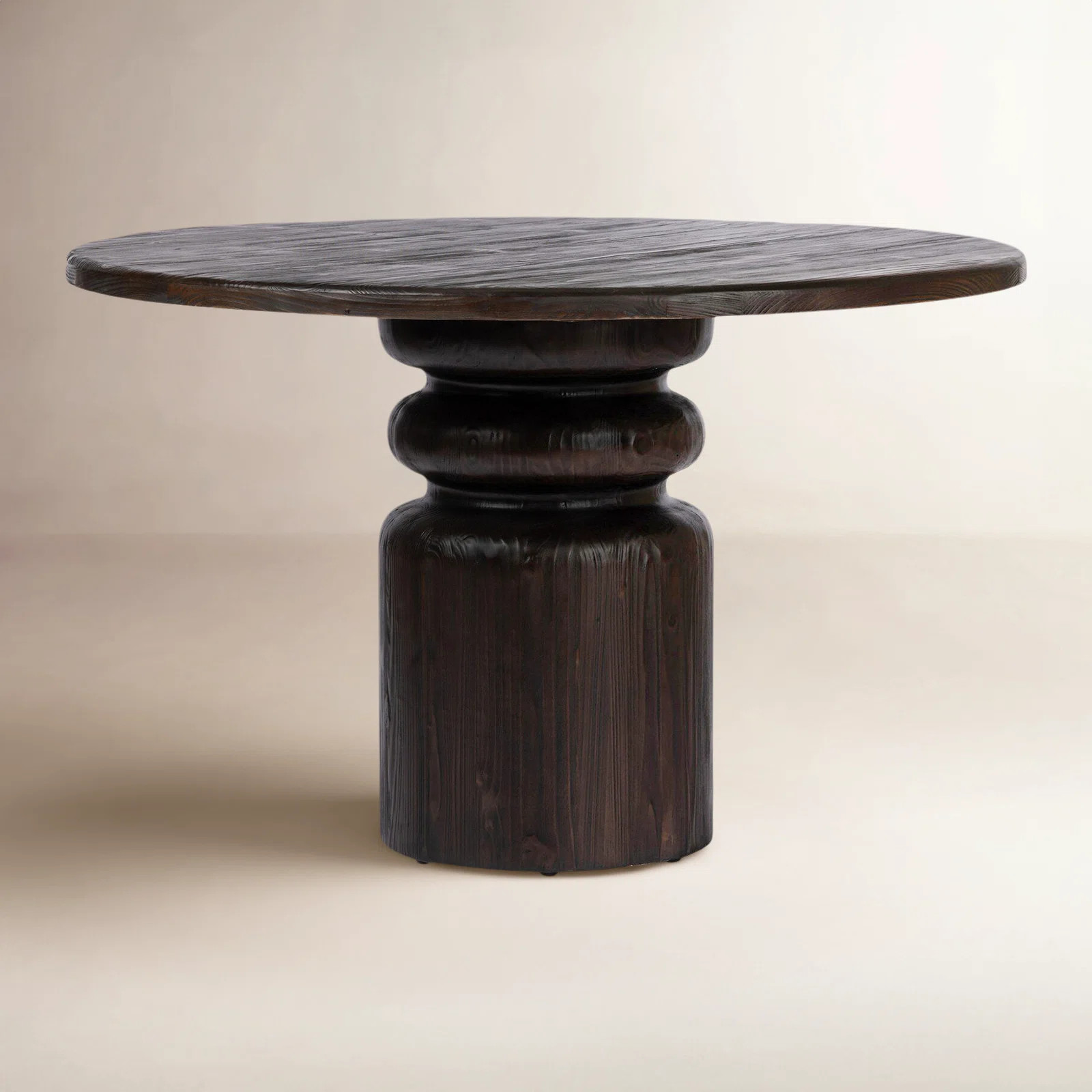 Pine Round Solid Wood Dining Table | Wayfair North America