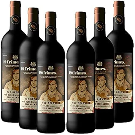 19 Crimes Red Wine Case of 6 x 75cl from South Eastern Australia | Amazon (UK)