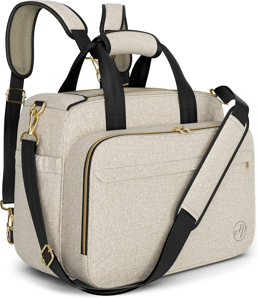 4 in 1 Convertible Diaper Bag Tote for Baby Boys and Girls - Converts into Diaper Backpack, Tote ... | Amazon (US)