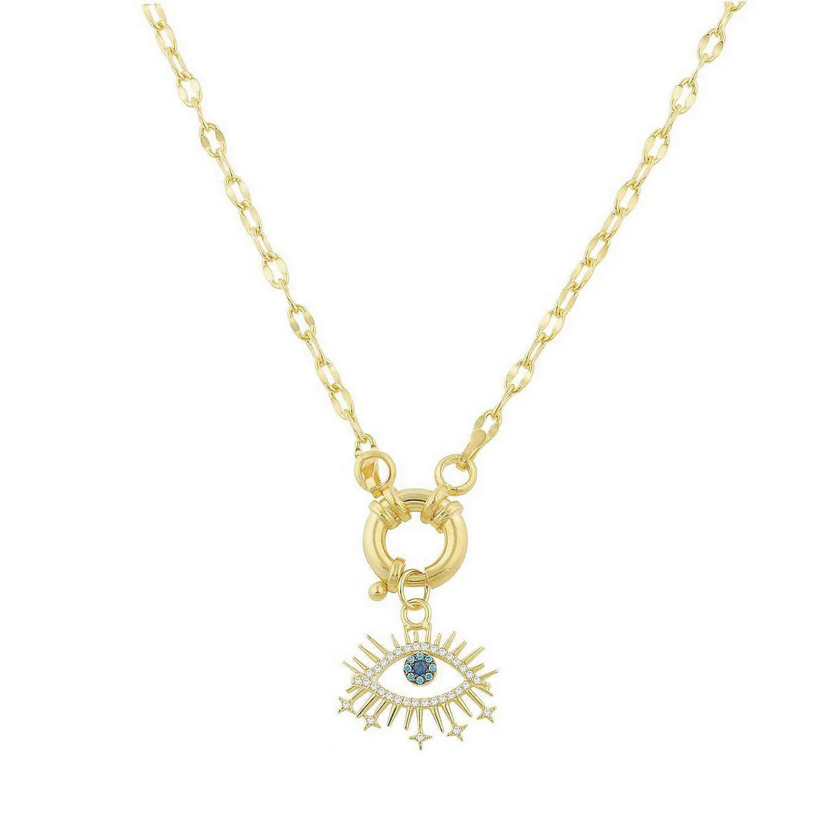 Shooting Stars Evil Eye Necklace | Ragen Jewels