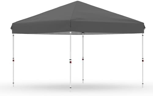 GarveeLife 10x10 Pop Up Canopy with One Button Push Setup - Heavy Duty Outdoor Canopy Tent with P... | Amazon (US)