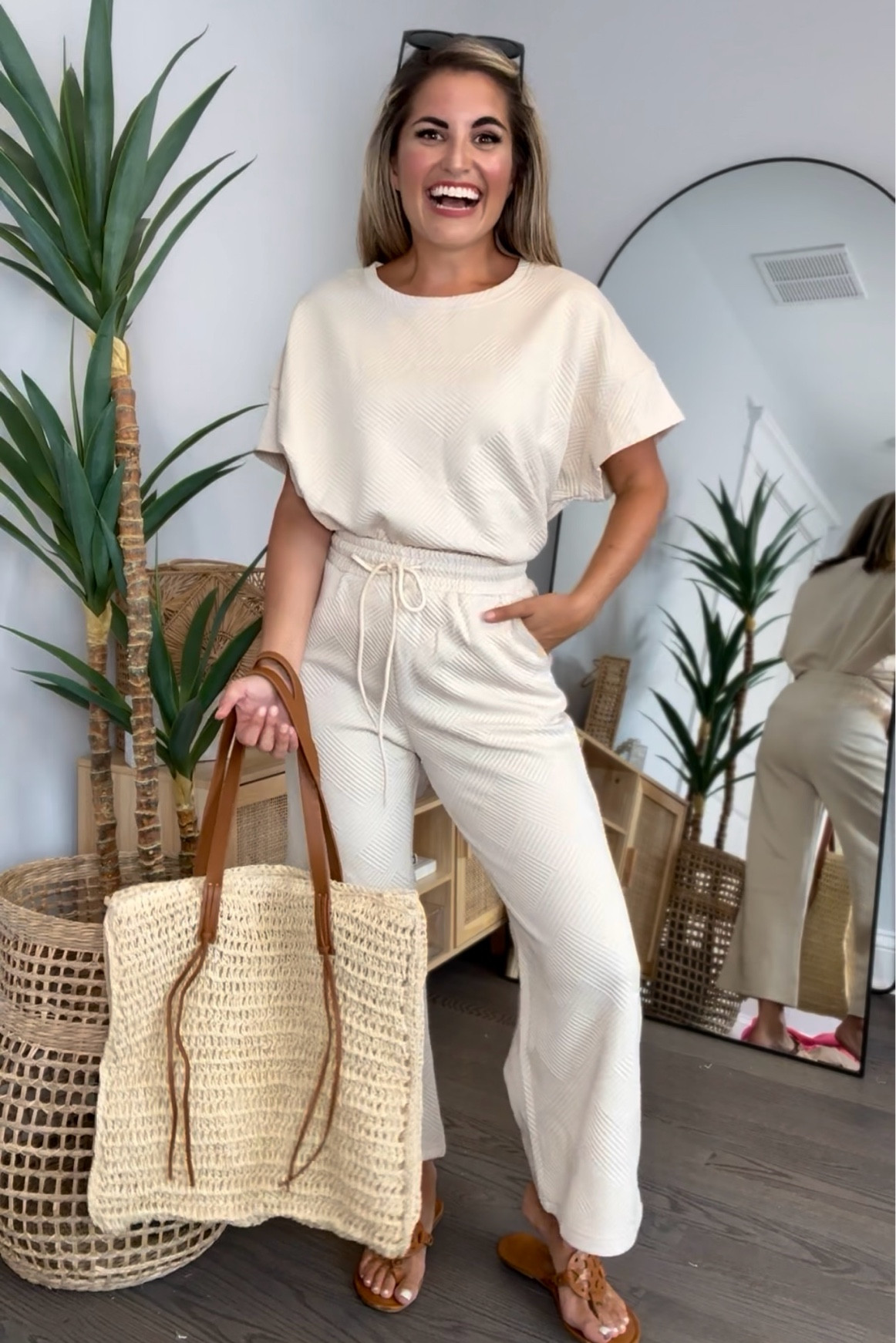 Amazon Free People Look for Less Dress $21 & sets $35🤯🫶 These are SO good! Everyone will asked where they are from! 
I’ve linked a bunch of Free People and Spanx Looks for less below!
.
Wearing a small in the dress and sets (& everything else linked) and I’m 5’2” 125lbs. All are petite friendly!
.
Free people, free people look for less sets, free people looks for less dress, Amazon dress, Amazon dresses, Amazon sets, 2 piece set, two piece set, travel set, lounge set, loungewear, work outfit, workwear,  Amazon basic, capsule wardrobe, capsule closet, bathing suit coverup, workwear, trousers, work pants, pants, cropped pants, sunglasses, linen pants, striped dress, blue stripe dress, black jumpsuit, beige jumpsuit, travel outfit, loungewear, comfy outfit, casual outfits, work outfit, workwear#LTKxMadewell #LTKworkwear

#LTKSaleAlert #LTKWorkwear #LTKSummerSales