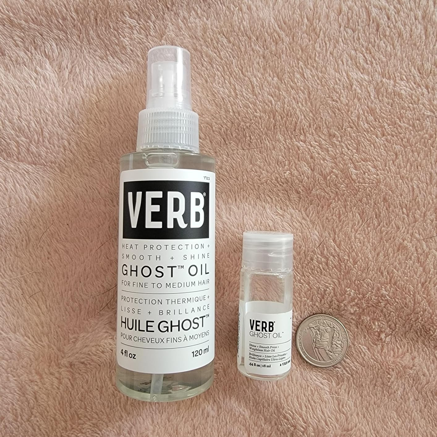 VERB Ghost Oil - Weightless Hair Oil for Fine to Medium Hair - Smooths Frizz, Adds Shine - No Parabens, Gluten or Harmful Sulfates | Amazon (US)