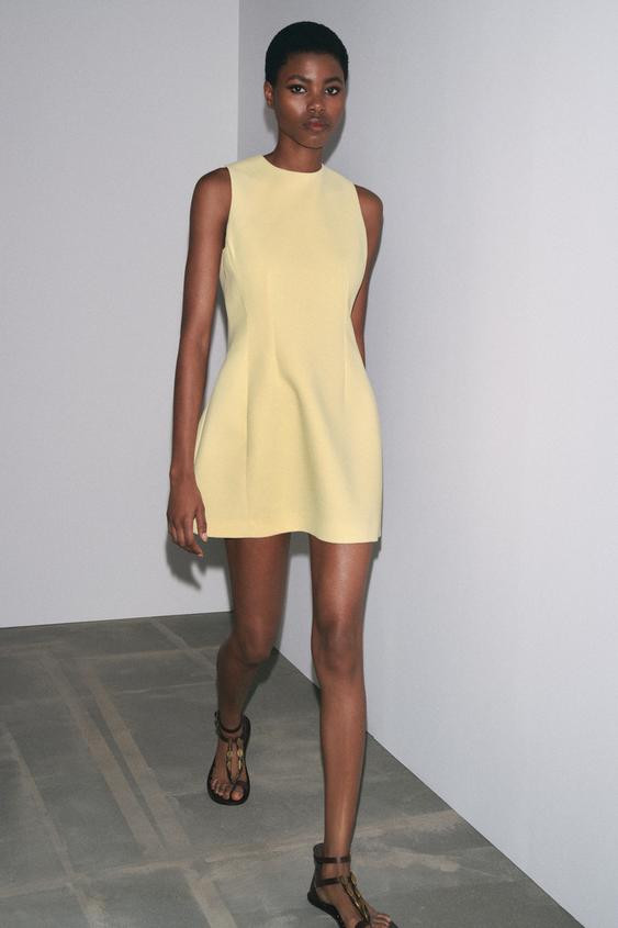 ZW COLLECTION SHORT VOLUMINOUS DRESS | Zara UK