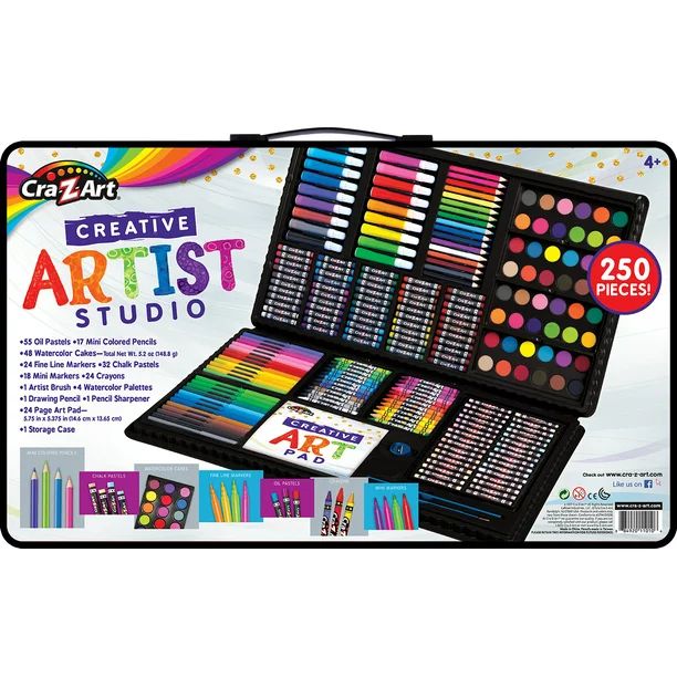 Cra-Z-Art Creative Artist Studio, 250 pieces | Walmart (US)