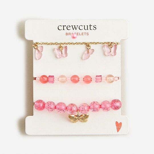 Girls' beaded bracelet three-pack | J.Crew US