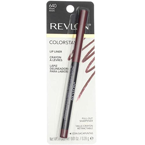 REVLON ColorStay Lipliner with SoftFlex, Raisin 640, 0.01 Ounce (Pack of 2) | Amazon (US)