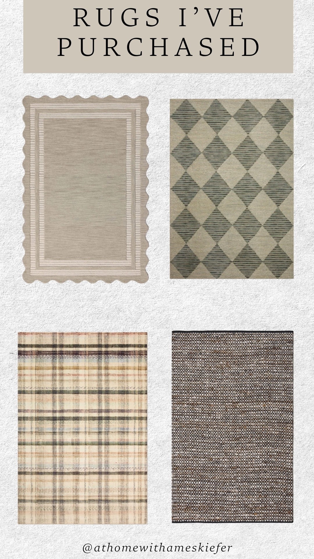 Rugs I’ve purchased for our home so far. 🤎

#LTKHome