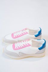 Farrah Trainer Tennis Shoe, Pink/White | Matisse | North & Main Clothing Company