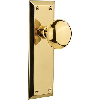 Nostalgic Warehouse New York Door Knob with Plate | Amazon (US)