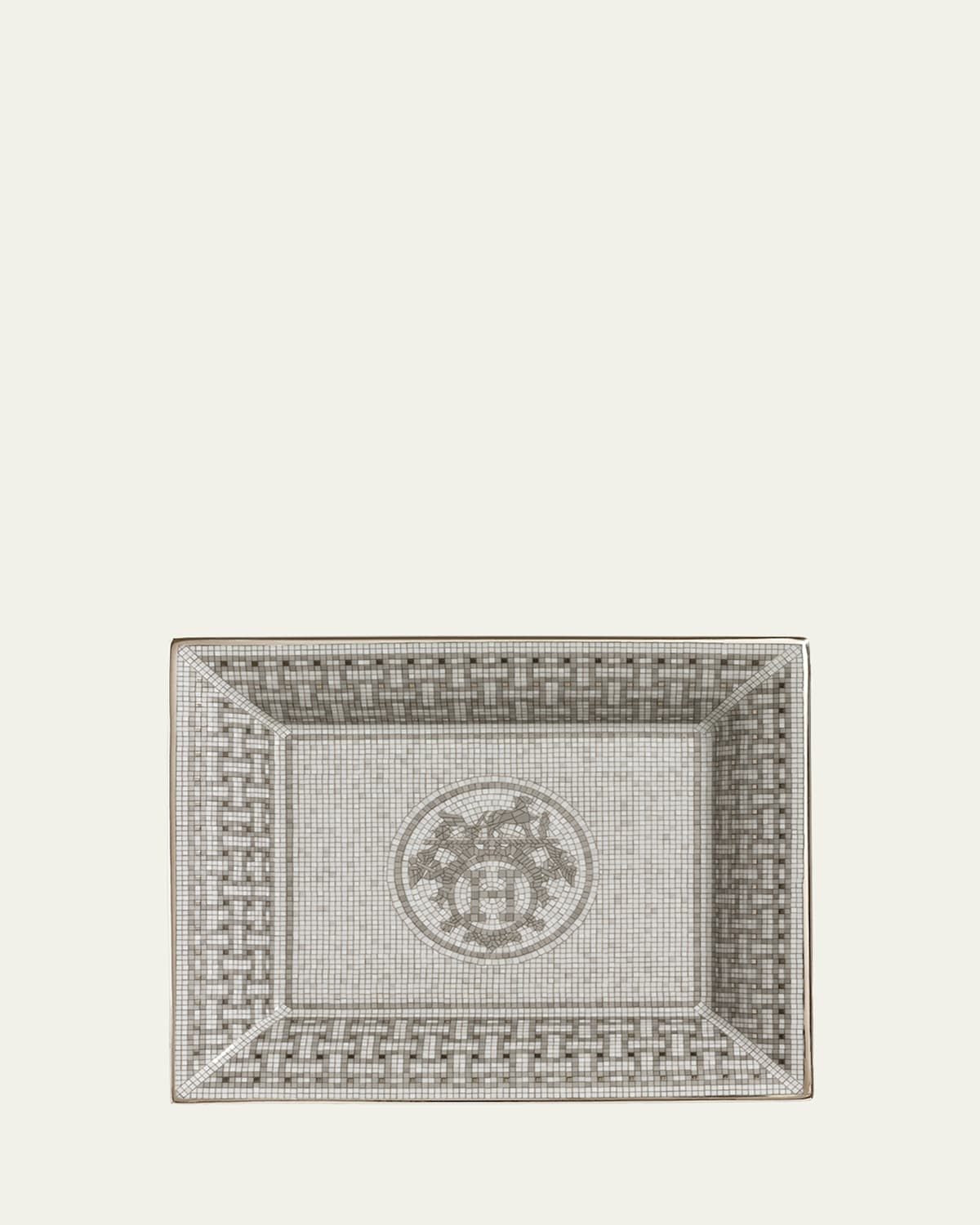 Mosaique Au 24 Platinum Tray | Bergdorf Goodman