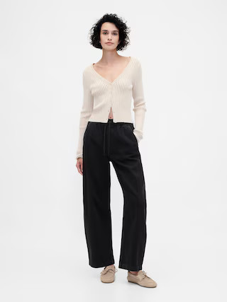 High Rise Barrel Jeans | Gap (US)