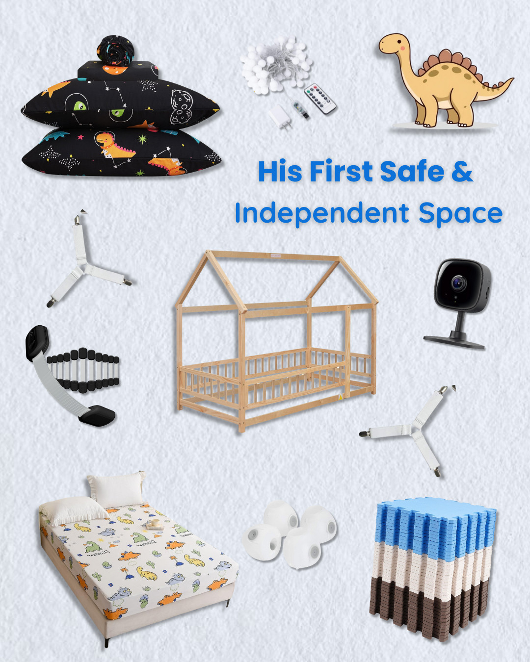 Everything I used to create a safe, Montessori-inspired toddler bedroom for my little boy. Low to the ground, cozy, and designed to give him the freedom to explore while keeping things simple + secure. Perfect for first-time toddler room setups!

#ToddlerRoom #MontessoriBedroom #ToddlerBoyRoom #LTKBaby #MontessoriStyle #ToddlerRoomInspo 

 