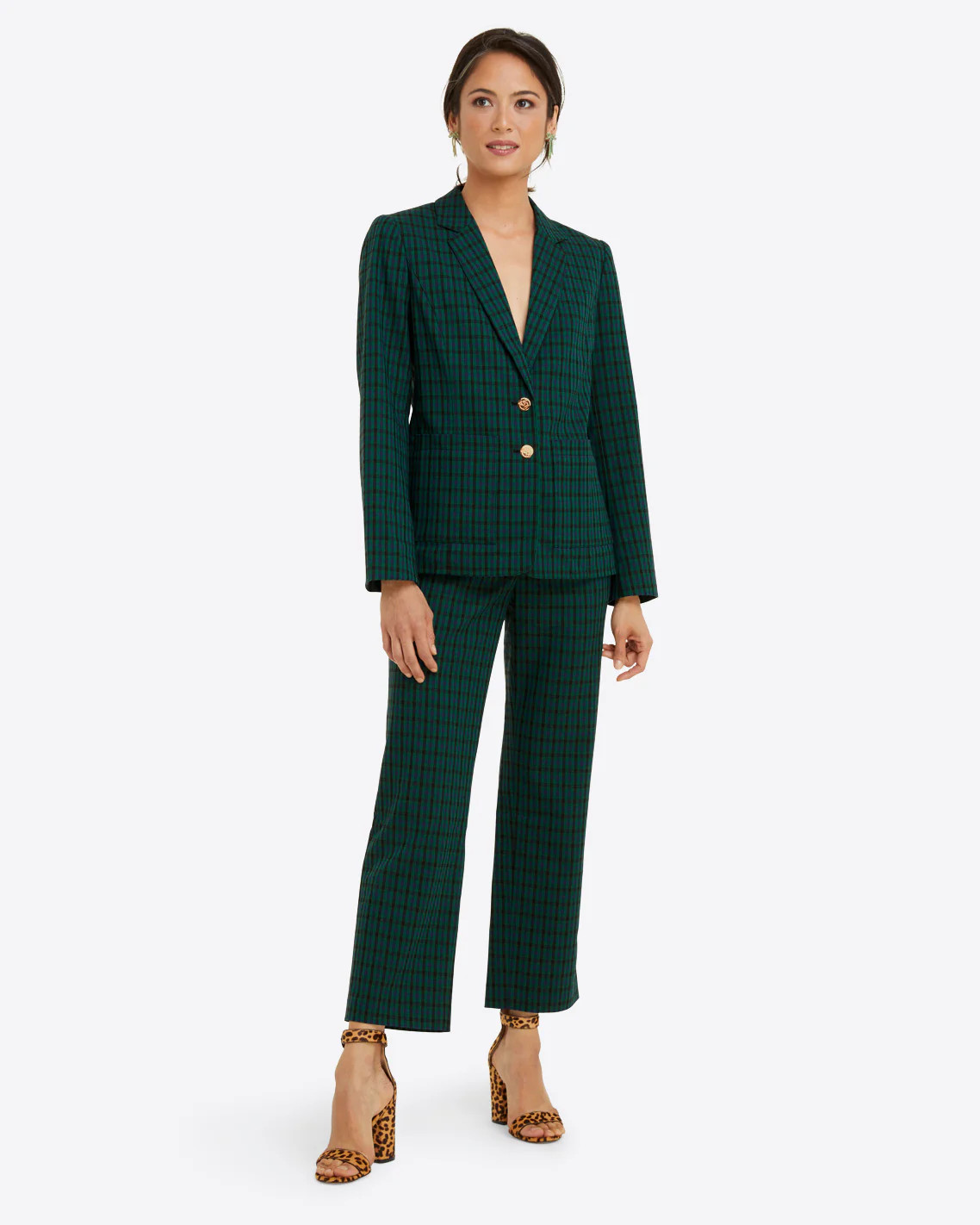 Blazer in Dolly Check | Draper James (US)